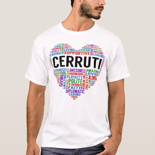 CERRUTI Legend Heart T-Shirt (Vorderseite)