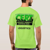 CERT-Logistik-T - Shirt (Rückseite)