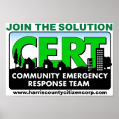 CERT Recruiting Poster (Vorne)