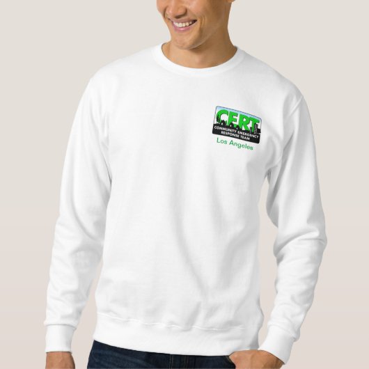 CERT Sweatshirt-fertigen besonders an Sweatshirt (Vorderseite)