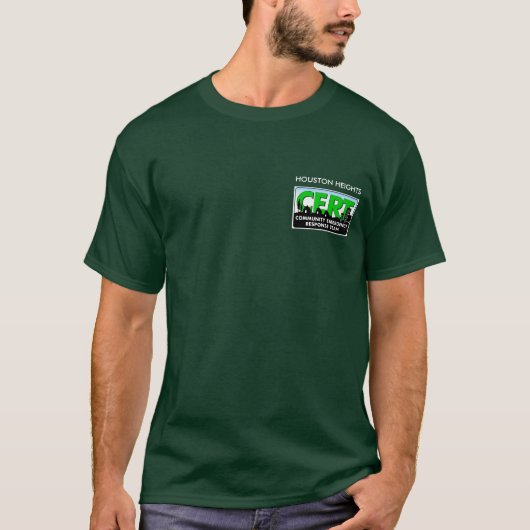 CERT-T - Shirt (Grün) (Vorderseite)