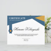 Certificate of Appreciation Template (Stehend Vorderseite)
