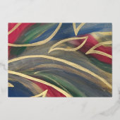 Certificate of Authenticity for Artists Folieneinladung (Rückseite)