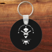 Certified Adobo Chef New Filino Graphics Statement Schlüsselanhänger (Vorderseite)