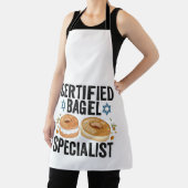 Certified Bagel Specialist Funny Jewish Hanukkah Schürze (InSitu)