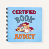 Certified Book Addication Notebook Notizblock (Vorderseite)