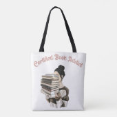 Certified Book Addict Tasche (Rückseite)