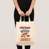 Certified Book Addict Tragetasche (Vorderseite (Produkt))