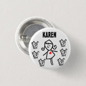 Certified Cat Lady Button (Vorne & Hinten)
