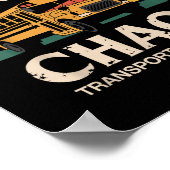 Certified Chaos Transport Technician School Bus Dr Poster (Ecke)