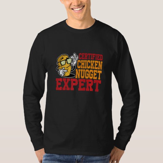 Certified Chicken Nugget Expert T-Shirt (Vorderseite)