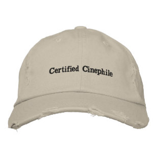 Certified Cinephile Bestickte Baseballkappe