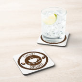 Certified CoffeeHolic Briefmarke Classic Getränkeuntersetzer (Rechte Seite)