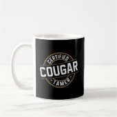 Certified Cougar Tamer Cougar Kaffeetasse (Links)