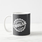 Certified Cougar Tamer Funny Mens Cougar Tamer Kaffeetasse (Links)