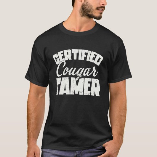 Certified Cougar Tamper Funny T-Shirt (Vorderseite)
