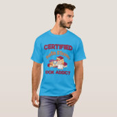 Certified Dustin Stevens Book Addict T-Shirt (Vorne ganz)