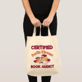 Certified Dustin Stevens Book Addict Tragetasche (Vorderseite (Produkt))