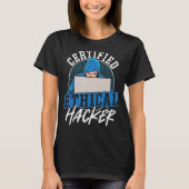 Certified Ethical Hacker Hacking Network Developer T-Shirt (Vorderseite)