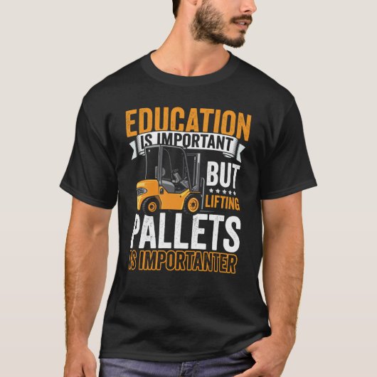Certified Forklift Operator Forklift Driver Quote  T-Shirt (Vorderseite)
