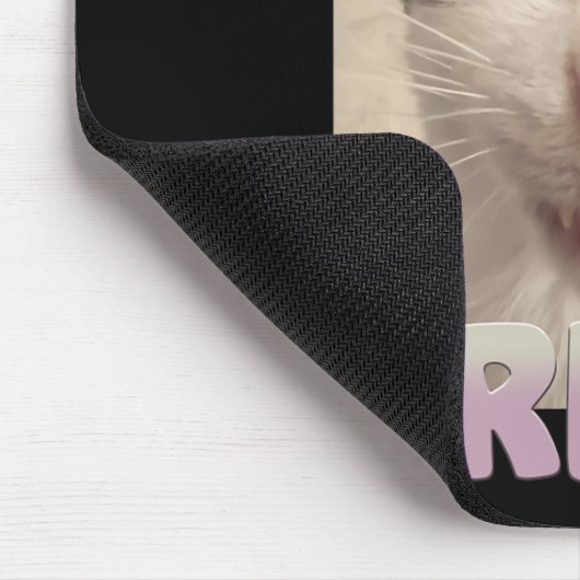 Certified Freak Cat Meme Funny Pet Spaß Mousepad (Ecke)