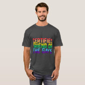 Certified Friend of the Gays girl T-Shirt (Vorne ganz)