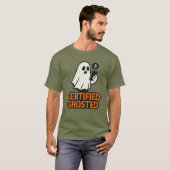Certified Ghosted Shirt - Funny Spirits Halloween (Vorne ganz)