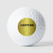 #CERTIFIED GOLF BALLS GOLFBALL (Vorderseite)