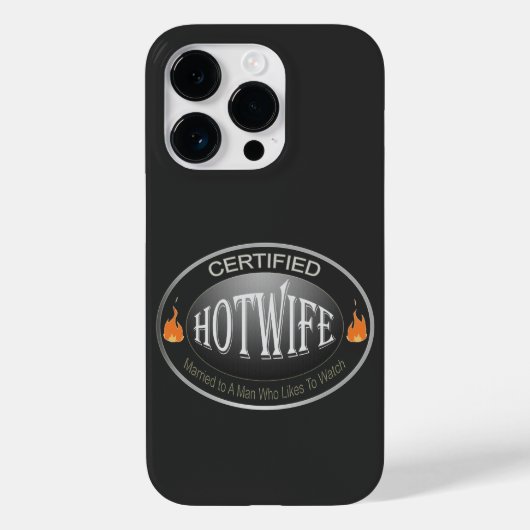 Certified Hotwife Case-Mate iPhone Hülle (Rückseite)