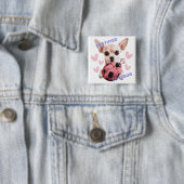 Certified Lovebug - Chihuahua Button (Beispiel)