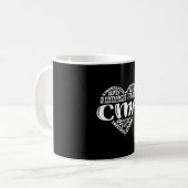 Certified Medical Assistant, CMA Kaffeetasse (Vorderseite Links)