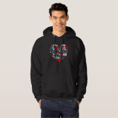 Certified Medical Assistant Heart Nurse Week Docto Hoodie (Vorne ganz)