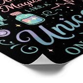 Certified Medical Istant Unicorn Cma Medical Istan Poster (Ecke)