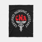 Certified Nurse Istant Certified Nursing Istant Cn Fleecedecke (Vorderseite)