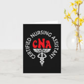 Certified Nurse Istant Certified Nursing Istant Cn Karte (Gelbe Blume)