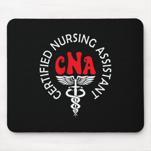 Certified Nurse Istant Certified Nursing Istant Cn Mousepad (Vorne)