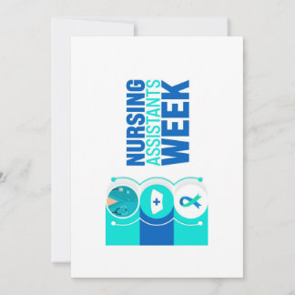 Certified Nurse's Aide Week Greeting Card Feiertagskarte