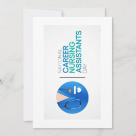 Certified Nurses Aide Week Greeting Card Feiertagskarte
