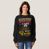 Certified Nursing Assistant Providing Care with a  Sweatshirt (Vorne ganz)