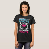 Certified Nursing Assistants Saving Lives Healing  T-Shirt (Vorne ganz)