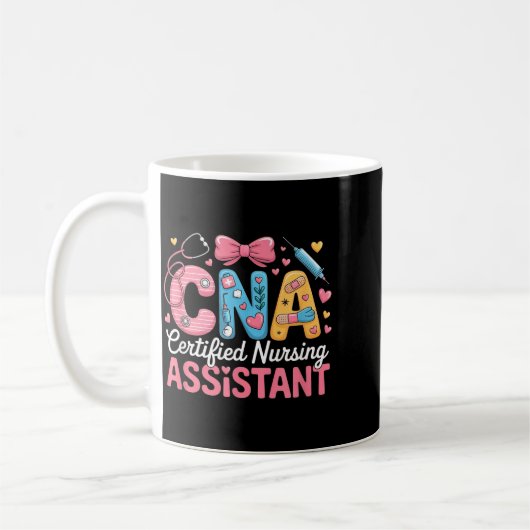 Certified Nursing Istant Nurse Aide Nurse Istant C Kaffeetasse (Links)