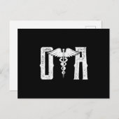 Certified Occupational Therapy Assistant , OTA OT. Ankündigungspostkarte (Vorne/Hinten)