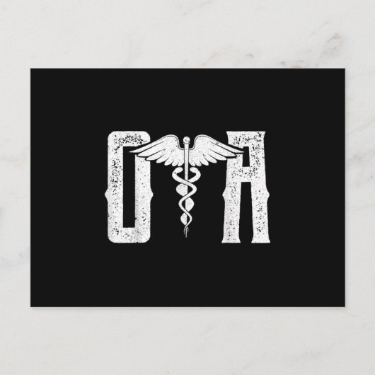 Certified Occupational Therapy Assistant , OTA OT. Ankündigungspostkarte (Vorderseite)