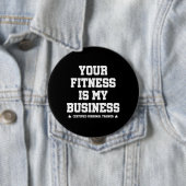 Certified Personal Trainer Fitness Coach Gym Quote Button (Beispiel)