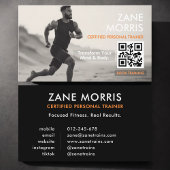 Certified Personal Trainer QR Code Visitenkarte