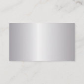 Certified Public Accountant Business Card Moderne Visitenkarte (Rückseite)