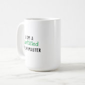 Certified SCRUM MASTER Kaffeetasse (Vorderseite Links)