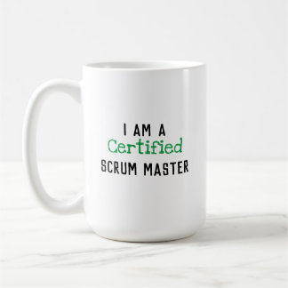 Certified SCRUM MASTER Kaffeetasse