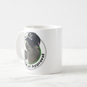 Certified Seal of Approval | Deadpan Seal Custom Kaffeetasse (Vorderseite Links)