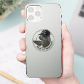 Certified Seal of Approval | Deadpan Vinyl Sticker (Telefon)